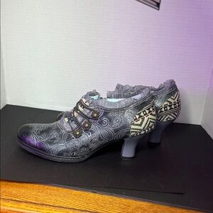 Elegant Grey ombré 3” Women's Heels